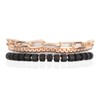 RIAH FASHION Bohemian Multi-Layer Beaded Stacking Statement Bracelets - Versatile