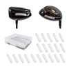 kcrygogo 20-Pack Lead Tape for Tennis Rackets/Golf Clubs/Pickleball Paddles |