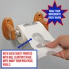 Fairly Odd Novelties Bill Clinton Novelty Toilet Paper, Multi-colored