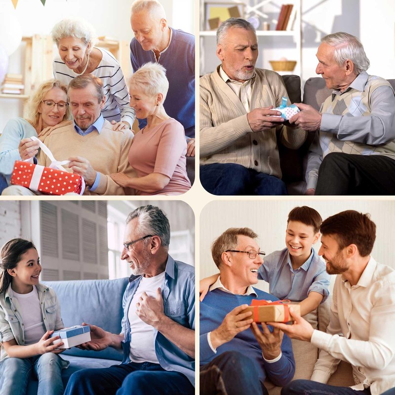 EYQV 50th Birthday Gifts Men, Bead Bracelet 50th Birthday Presents