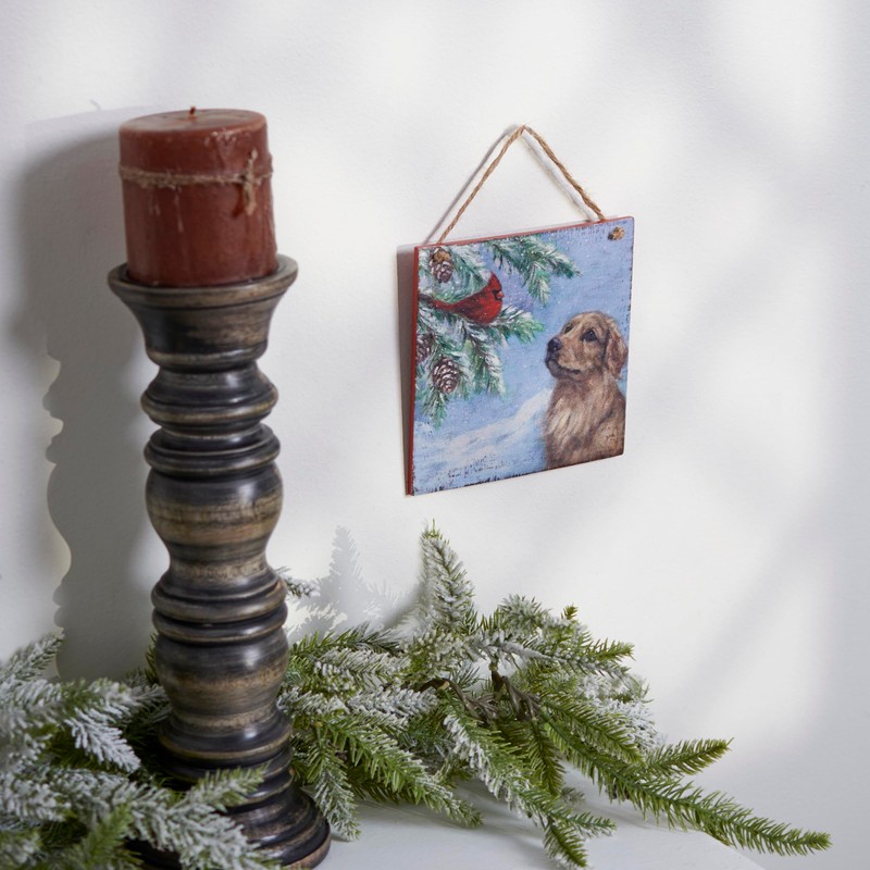 Primitives by Kathy Cardinal and Golden Ornament