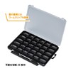 Meiho Chemical Industry Light Game Case 3010 Clear Black