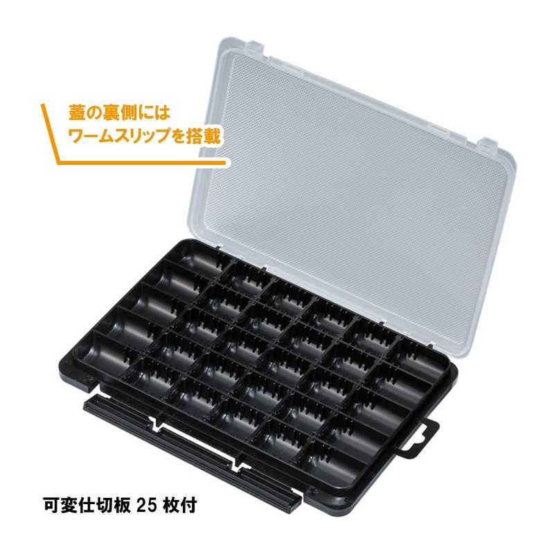 Meiho Chemical Industry Light Game Case 3010 Clear Black