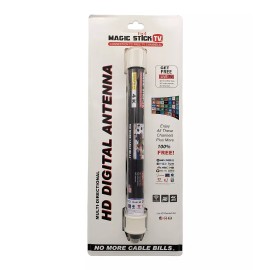 Magic Stick MAX Jumbo 4K Antenna HDTV FREE Digital Channels Plus Free 20ft Cable
