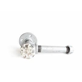 Industrial Pipe Toilet Paper Holder, Toilet Roll Holder Industrial Farmhouse Bathroom decor, Bathroom fixture, Industrial Decor