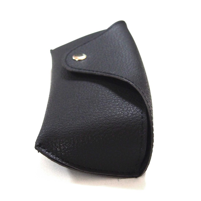 Leather Wind Fabric Classic Frame Sunglasses Plain Glasses Case