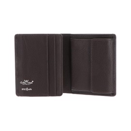 Golden Head Capri RFID Protect Billfold Coin Wallet Dark Brown, dark brown, Classic