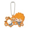 Bandai Haikyu!! x Sanrio Rubber Mascot Bandai 2-Inch Key Chain