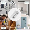 HSMT-hinges 4 Inch Quick Release Hinge, Stainless Steel 304, Detachable,