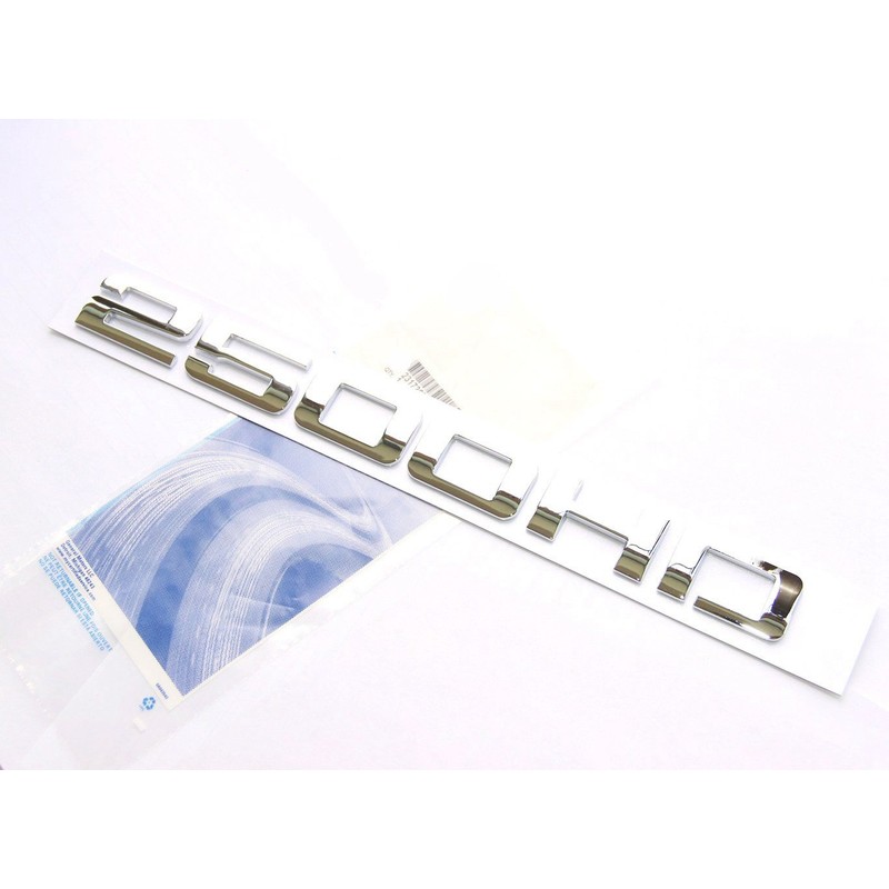 Yoaoo 2x OEM Chrome 2500Hd 2500 Hd Nameplates Emblems Alloy
