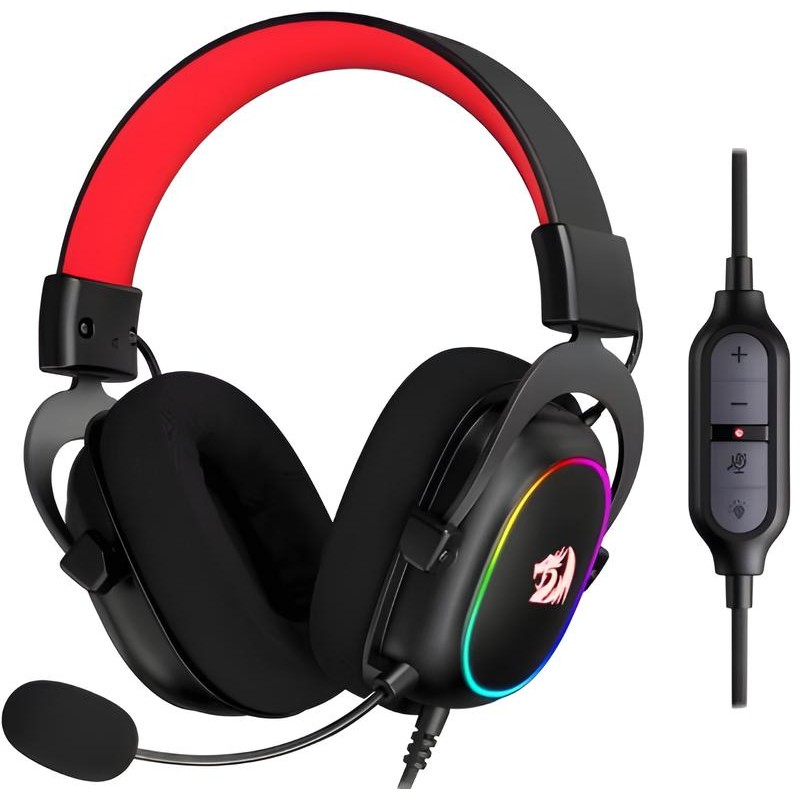 Redragon H510 Zeus-X RGB Wired or Wireless Gaming Headset Multi-platform