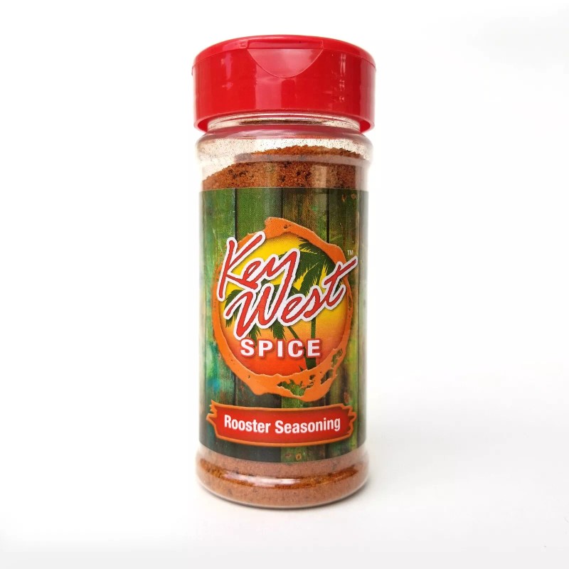 KEY WEST SPICE, ROOSTER SEASONING 1/5 OZ. JAR