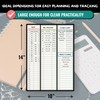 Magnetic Dry Erase Budget Planner and Bill Organizer | 10"