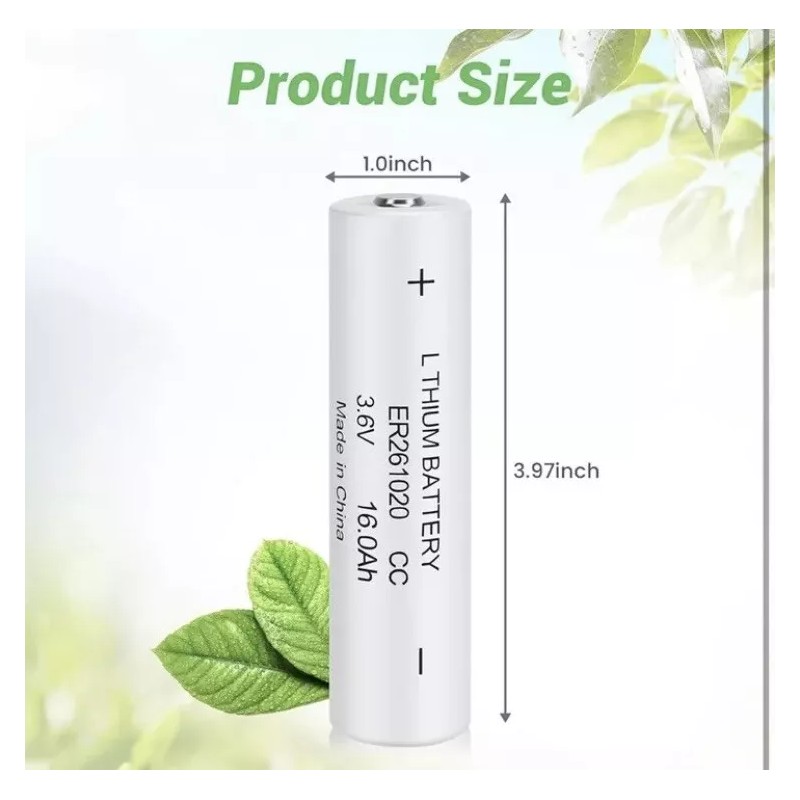 HaiNXC ER261020 CC 3.6V 16.0AH Double C Lithium Thionyl Battery