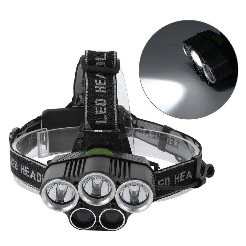 USB Charging T6 Headlamp Waterproof Head Light Lamp Torches Flashlight