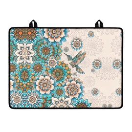 Voxugoniy Stove Top Cover, Hummingbird Design Heat Resistant Stove Top Cover for Electric Stove 29.18 x 20.96 Inch Fireproof Waterproof Cooktop Cover Electric Stove Cover