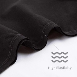 Donella Girls Training Bras - Soft Cotton Kids Sports Bra, 5 Pack Crop Tops, Black, 12-13 Years