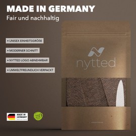 NYTTED® High-quality Merino Scarf – 100% Finest Merino Wool for Men and Women Cuddly Soft & Very Warm – Scarf Women's Winter Scarf Men's Merino Wool Winter Scarf Men's Scarf, taupe