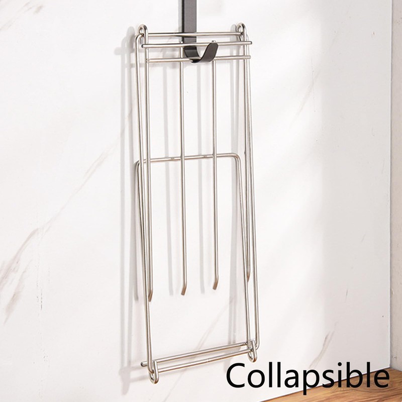 marrhorvk Pasta Drying Rack Collapsible, Stainless Steel Spaghetti Noodle Kitchen