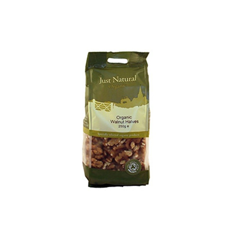 Just Natural Organic Walnut Halves 250 g