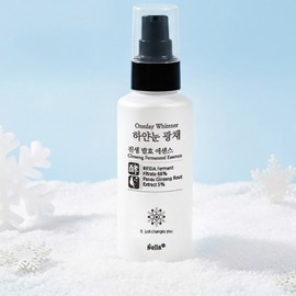 White Eye Glow Ginseng Whitening Moisture Calming Essence 100ml / 하얀눈 광채 진생 미백 수분 진정 에센스 100ml