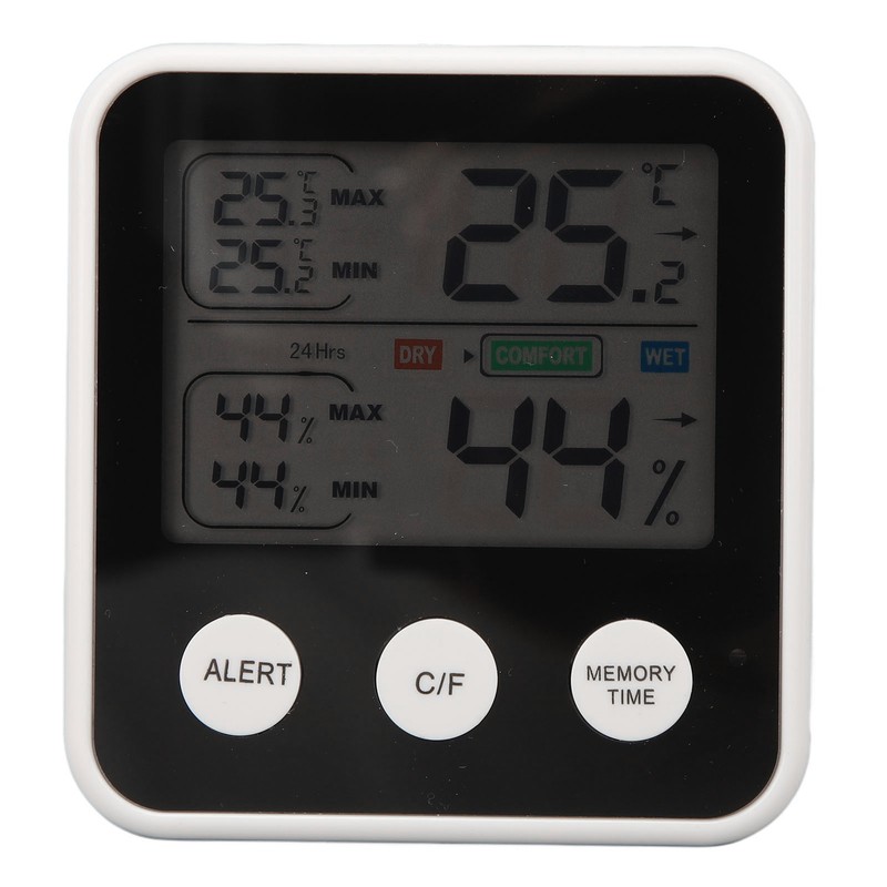 LCD Digital Display Thermometer Hygrometer Temperature Humidity Meter Gauge Hygrothermograph