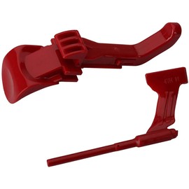 R&DOG Vacuum Cyclone Red Canister Button Release Catch Clips for Dyson DC41, DC43