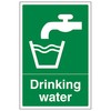 V Safety Drinking Water 100 x 150 mm - 3mm