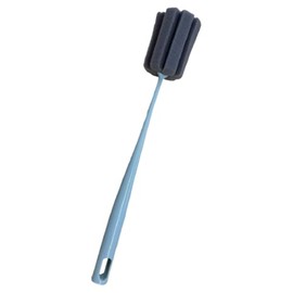 Q-FLA 823374 Flower Vase Specialty Brush, Blue, 13.8 inches (35 cm), Slim Long, For Washing, Narrow, Long, Long