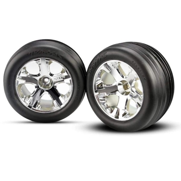Traxxas 3771 Front Alias Tires on All-Star Wheels 2.8, 2-Piece,