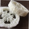 Baluue 10pcs Natural Loofah Dish Sponges Durable Kitchen Cleaning Tools