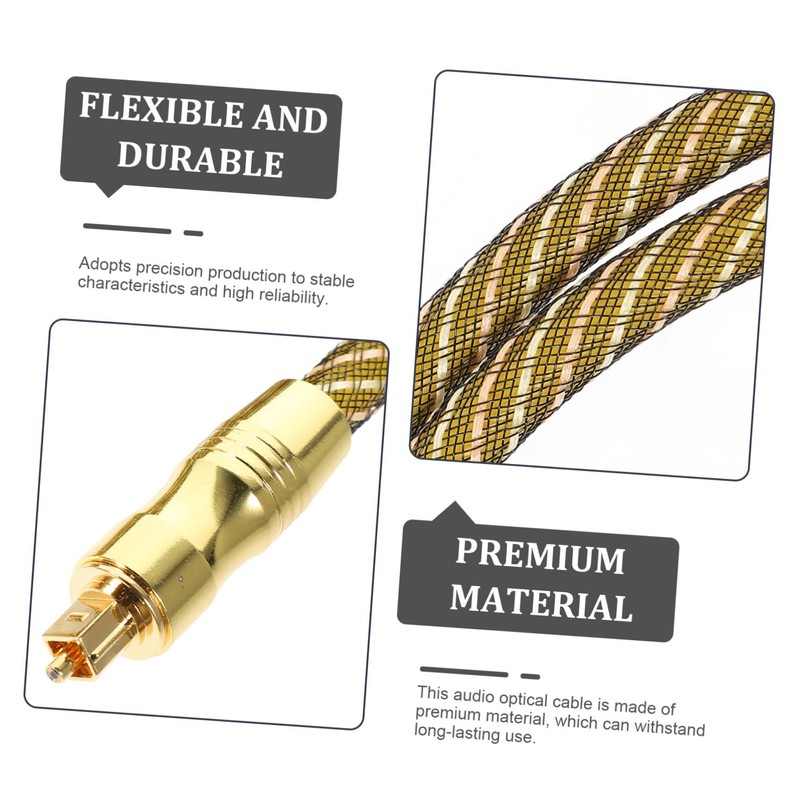 CORHAD 1m Audio Optical Cable Cable for Sound Bar Tv