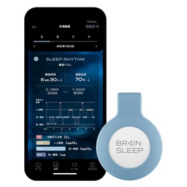 [BRAIN SLEEP] ブレインスリープ コイン 睡眠 デバイス 睡眠計測 アプリ
