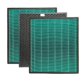 Nispira 250 250S AP-1720-FP Filter Replacement For Coway Airmega Max2 250/250S Smart Air Purifier 2 True HEPA Active Carbon, 3 Packs