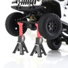 4PCS Mini Jack Stand Adjustable Aluminum Alloy Scale Jack Stand