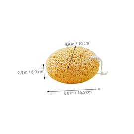 SAFIGLE 4pcs Reusable Exfoliating Loofah for Shower Bath Soft Cleaning Sponge for Men Women Teens Family Bathroom Supplies