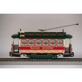 Closed Street Car Christmas - On30 Scale