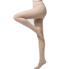 Aisemny 120d 2 pair of solid color semi opaque tights women's high waist Control Top Pantyhose winter comfortable size tights (as1, alpha, one_size, regular, regular, Suntan, Uniform size)