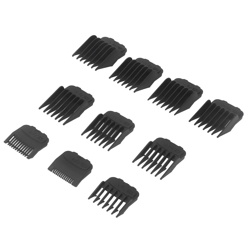 10pcs Hair Clipper Guide Comb Universal Clear Number Guide Comb