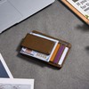 Toughergun Slim Minimalist Wallet for Men with Magnetic Money Clip