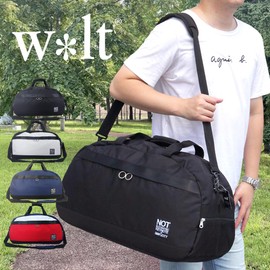 2023 Model Boston Bag, Shoulder Bag, Wlt Meista, 2 Way, Approx. 14.8 gal (40 L), School Trip, Rinkan School, multicolor (black / white)