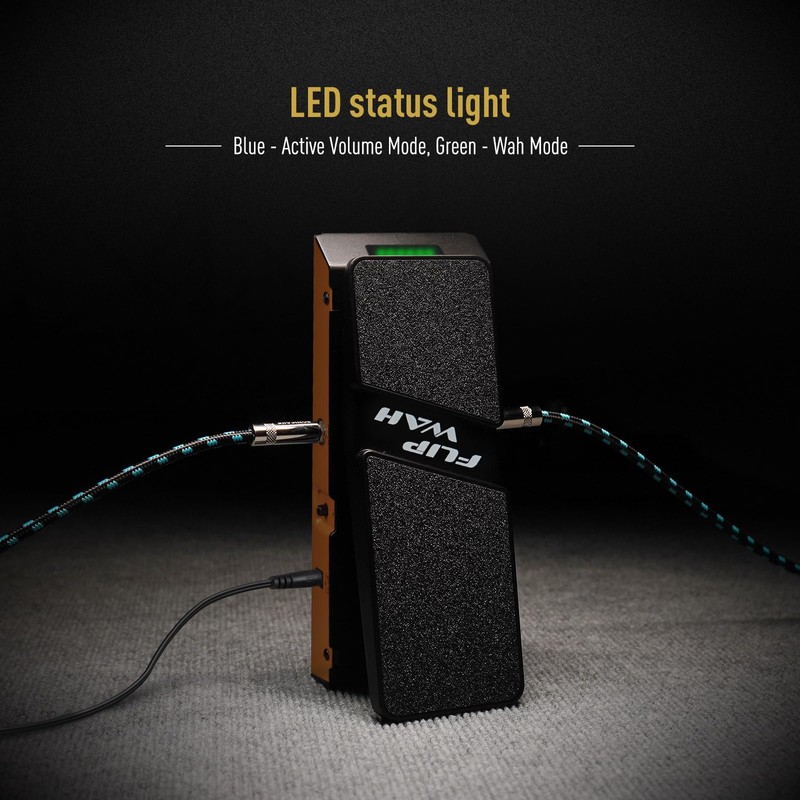 SONICAKE Wah Active Volume Pedal, Wah & Volume 2 in