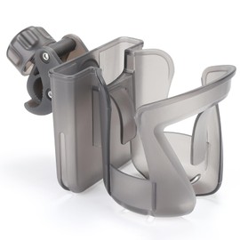 Accmor 2-in-1 Walker Cup Holder with Phone Holder, Wheelchair Cup Holder, Rollator Cup Holder, Cup Phone Holder for Walker, Wheelchair, Rollator, Mobility Scooter