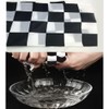 Black and White Checkered Flag,Racing Party Decorations,Checkered Pennant Banner,for Race