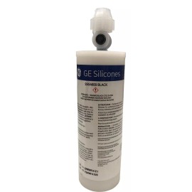 GE SSG4600 UltraGlaze Sealant Per Two-Part Coaxial Cartridge, BLACK 12.8 Fl oz