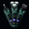4 in 1 Electric Beard Clipper Washable LED Screen USB