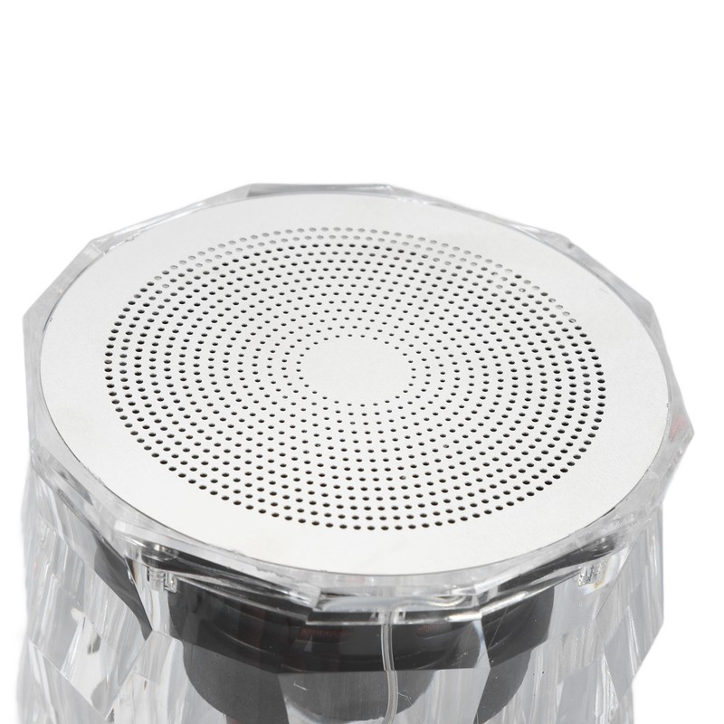 Portable Bluetooth Speaker with Touch Control Colorful Light 3D Surrounding