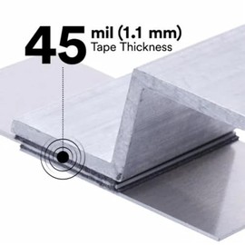 3M 4941 VHB Cinta de espuma acrílica de doble cara, 45 mil, 0.5 pulgadas x 5 yardas (gris oscuro)