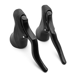 Ejoyous Brake Lever Bicycle, Road Bike Brake Lever, Brake Lever, Lightweight Aluminum Handlebar Brake Lever for Mountain Bikes and Road Bikes 22.2-23.8mm (BLACK)