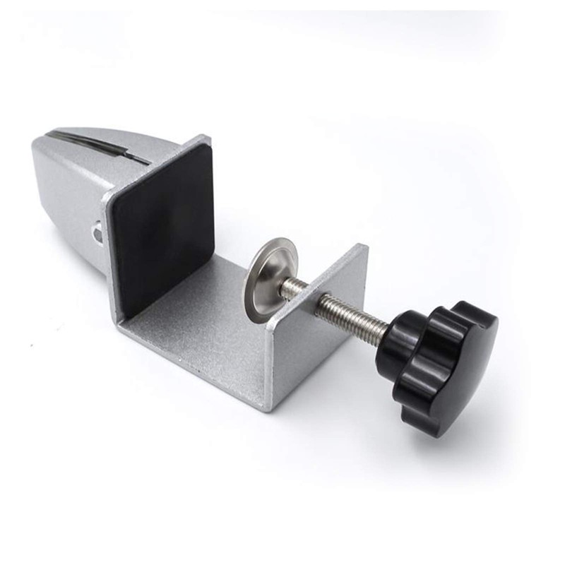 WyldSenc 2 x Desk Divider Clamp Alloy Screen Clip Desktop